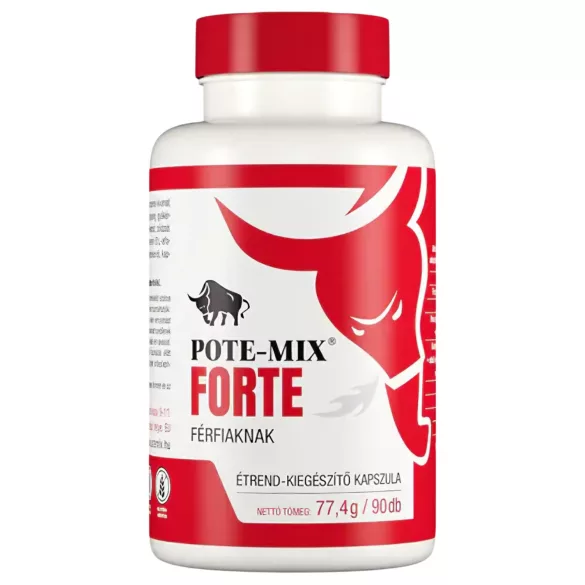 Pote-Mix Forte - L-arginin tartalmú étrend-kiegészítő férfiaknak (90 db)
