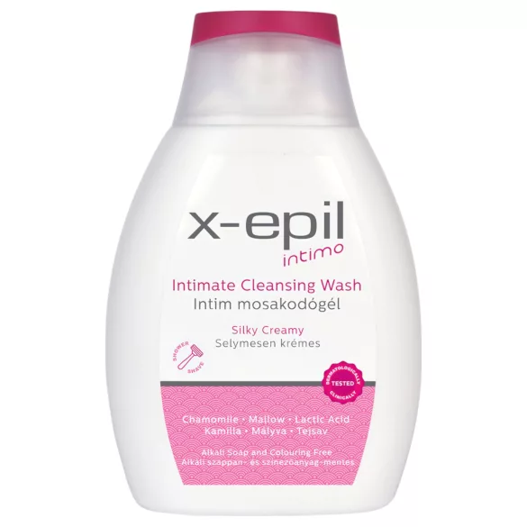 X-Epil Intimo - intim mosakodógél tejsavval (250 ml)