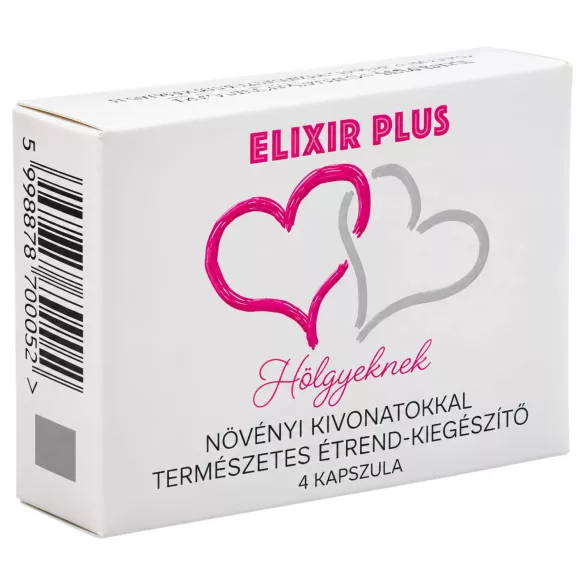ELIXIR PLUS - étrend-kiegészítő kapszula nőknek (4 db)