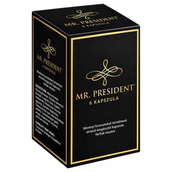 Mr. President - erős étrend-kiegészítő kapszula férfiaknak (8 db)