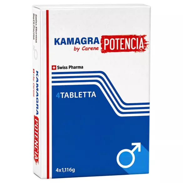 Kamagra by Carene Potencia - étrend-kiegészítő tabletta férfiaknak - 4 db