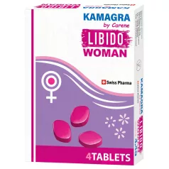   Kamagra by Carene Libido Woman - étrend-kiegészítő tabletta nőknek - 4 db
