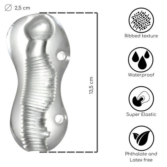 Desirel Vortex - maszturbátor (átlátszó)