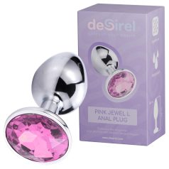 Desirel Pink Jewel L - anál plug (ezüst-pink) Desirel Pink Jewel L - anál plug (ezüst-pink)