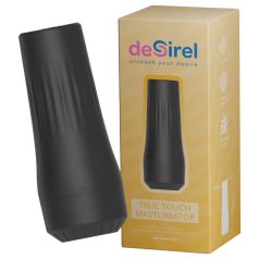 Desirel True Touch - élethű vibrációs műpunci (natúr-fekete)   Desirel True Touch - élethű vibrációs műpunci (natúr-fekete)