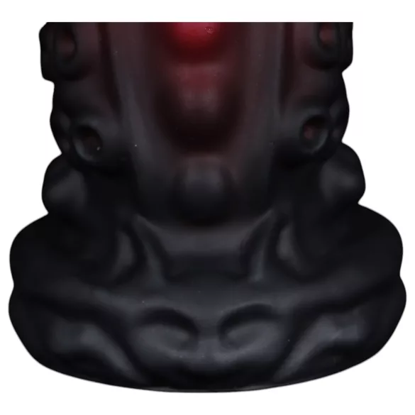 OgazR - polipkar dildó - 19 cm (piros)