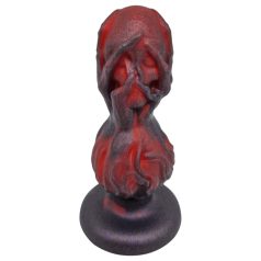 OgazR - gömbös anál dildó - 10,5cm (fekete) OgazR - gömbös anál dildó - 10,5cm (fekete)