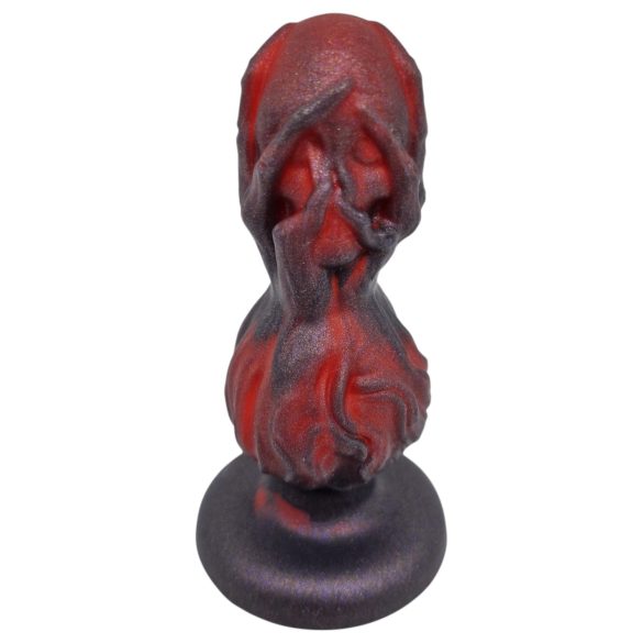 OgazR - gömbös anál dildó - 10,5cm (fekete)