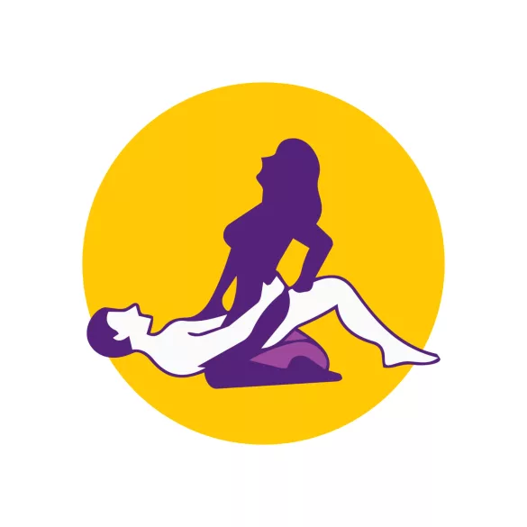 Desirel Magic Pillow - szív alakú pozícionáló szexpárna (piros)