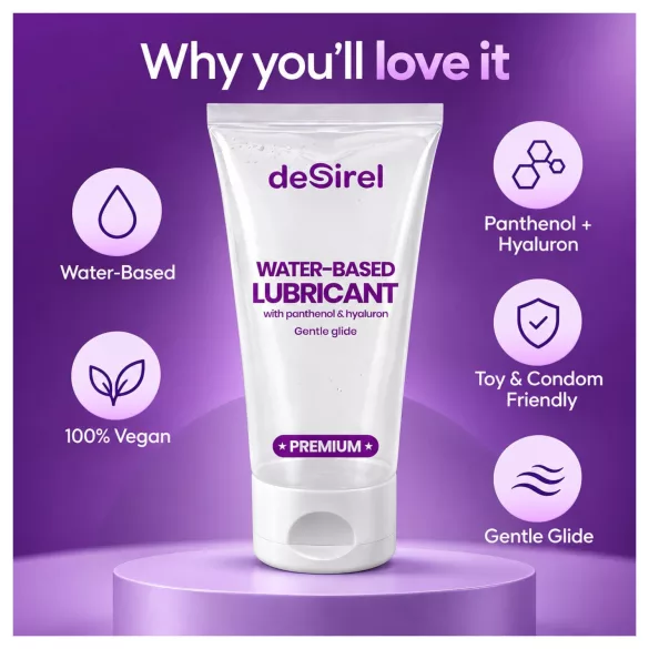 Desirel - ápoló hatású vízbázisú síkosító (50 ml)