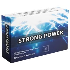Strong Power Plus - étrend kiegészítő kapszula férfiaknak (4db)   Strong Power Plus - étrend kiegészítő kapszula férfiaknak (4db)