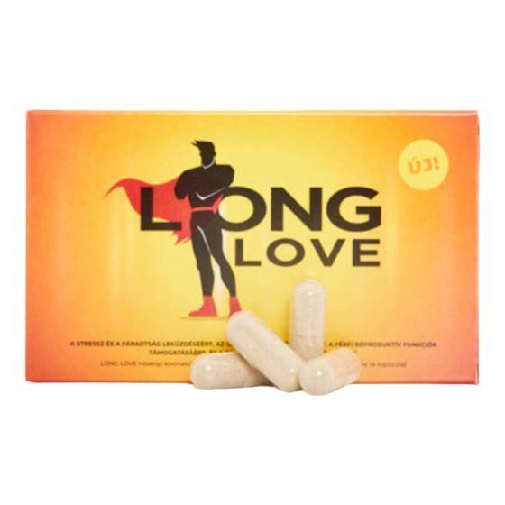 Long Love - magömlés késleltető étrend-kiegészítő férfiaknak (4db)