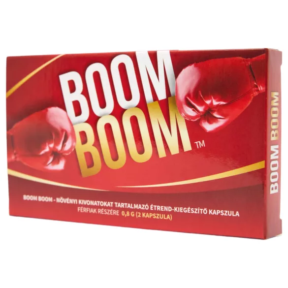 Boom Boom - étrend kiegészítő kapszula férfiaknak (2 db)