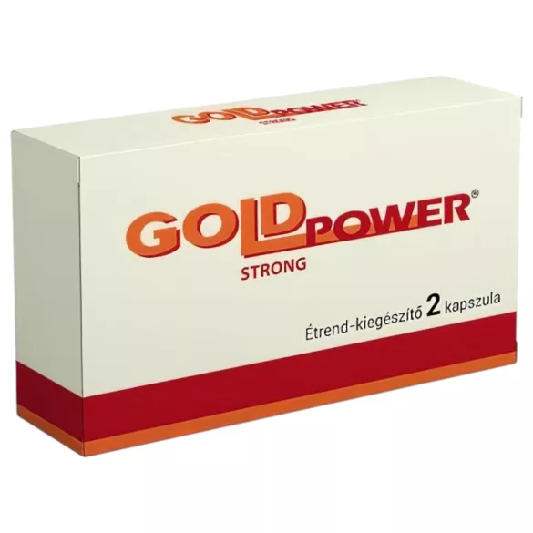 Gold Power - étrend kiegészítő kapszula férfiaknak (2db)