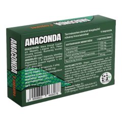   Anaconda - természetes étrend-kiegészítő férfiaknak (4db)
