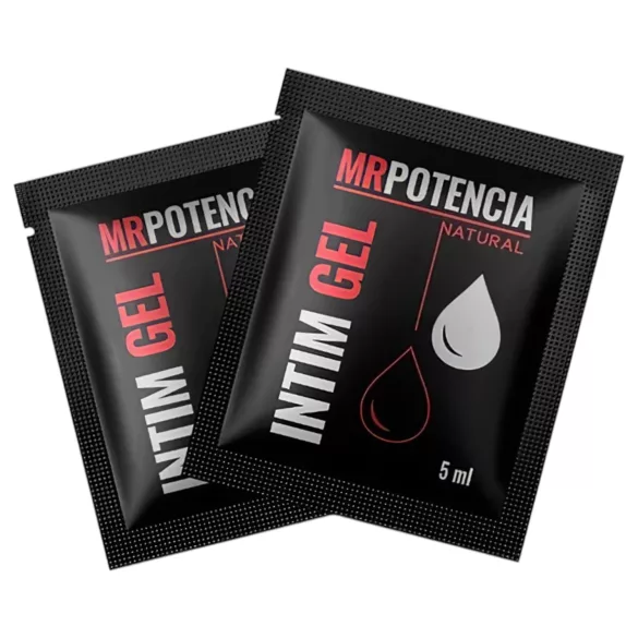 MrPotencia Intim Gel - vízbázisú síkosító (5 ml)