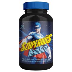 Szuperhős Hero Size - étrend-kiegészítő kapszula (60db) Szuperhős Hero Size - étrend-kiegészítő kapszula (60db)