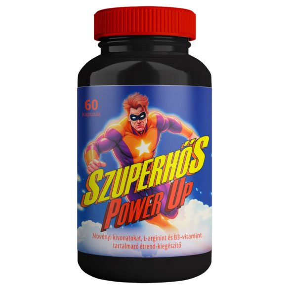 Szuperhős Power Up - étrend-kiegészítő kapszula (60db)