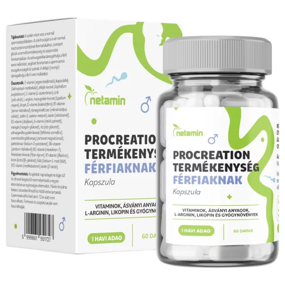 Procreation - fogantatást segítő, kiegészítő kapszula (60 db)