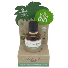 Coconutoil - Bio Szőrtelenítés & Borotválkozás Utáni Olaj (50ml)   Coconutoil - Bio Szőrtelenítés & Borotválkozás Utáni Olaj (50ml)