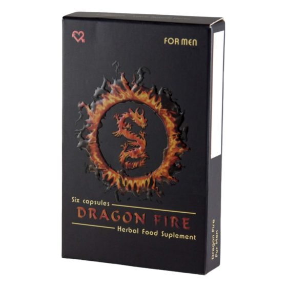 Dragon Fire - étrend-kiegészítő kapszula férfiaknak (6db)