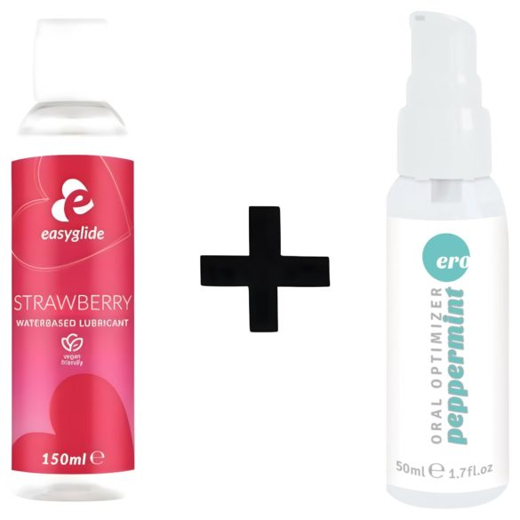 Orálszex kezdőszett pároknak (gél, síkosító)