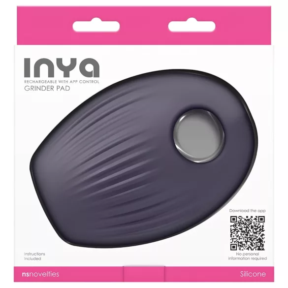 Inya Grinder Pad - App-vezérelt párnavibrátor (lila)