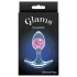 NS Novelties - átlászó butt plug - S (pink)