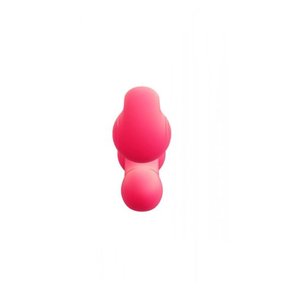 Snail Vibe Duo - akkus, 3in1 stimulációs vibrátor (pink)