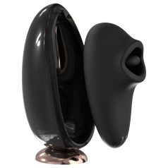 Sex HD Mirror - melegítő funkciós nyaló vibrátor (fekete)   Sex HD Mirror - melegítő funkciós nyaló vibrátor (fekete)