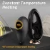 Sex HD Mirror - melegítő funkciós nyelves csiklóizgató vibrátor (fekete)