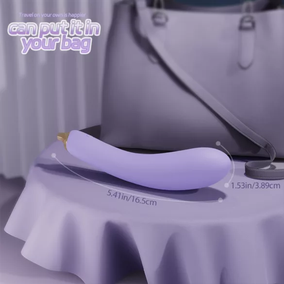 Sex HD - padlizsán vibrátor (lila)