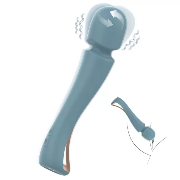 SEX HD Dancer - wand masszírozó vibrátor (türkiz)