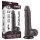 Lovetoy Sliding-Skin - herés kétrétegű dildó - 20cm (barna)