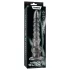 Lovetoy King Sized - extra nagy vibrátor - 32 cm (szürke)