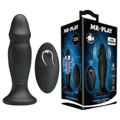 MR. PLAY - akkus, rádiós anál vibrátor (fekete) MR. PLAY - akkus, rádiós anál vibrátor (fekete)
