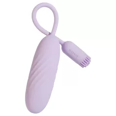 Svakom Plume - 2in1 ecsetes vibrotojás (lila)
