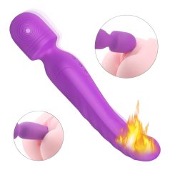 Sex HD Iris - 2 motoros melegítő masszírozó vibrátor (lila)   Sex HD Iris - 2 motoros melegítő masszírozó vibrátor (lila)