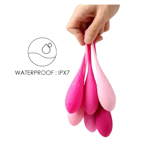 Sex HD Eggs - gésagolyó szett kezdőknek - 6 db (pink)