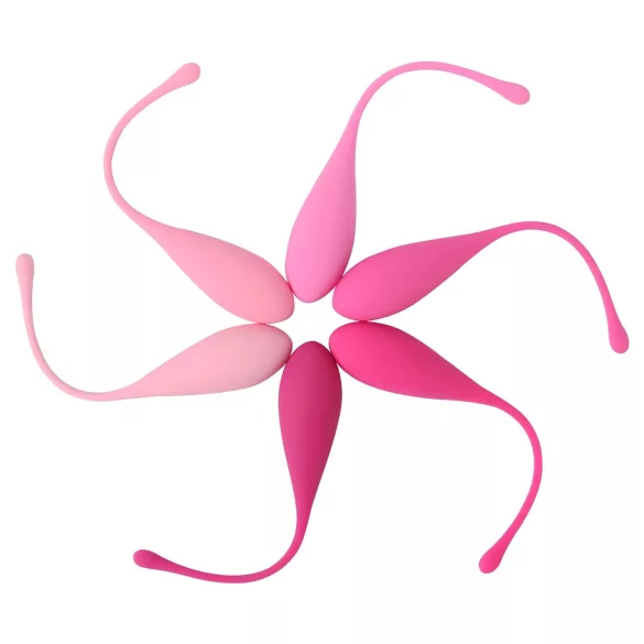 Sex HD Eggs - gésagolyó szett kezdőknek - 6 db (pink)