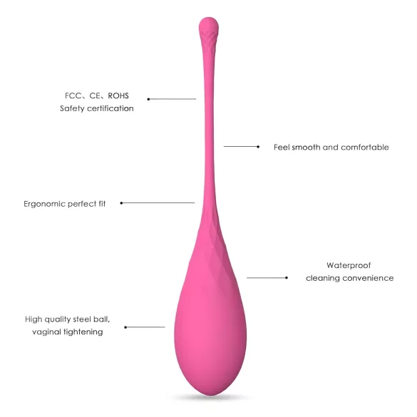 Sex HD Eggs - gésagolyó szett kezdőknek - 6 db (pink)