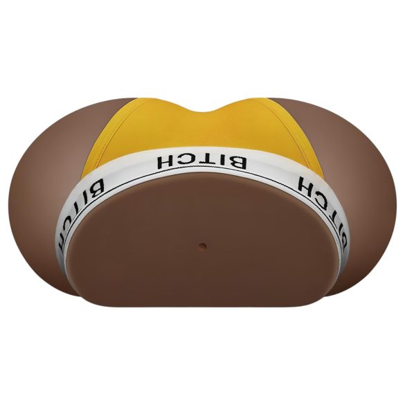 Lovetoy Streetgirl's 12 - művagina torzó és tanga (sötét natúr)