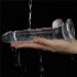 Lovetoy Flawless Clear - tapadókorongos dildó - 19cm (átlátszó)