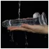 Lovetoy Flawless Clear - tapadókorongos dildó - 19 cm (átlátszó)