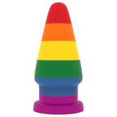 Lovetoy Prider - anál tágító plug - 15cm (szivárvány) Lovetoy Prider - anál tágító plug - 15cm (szivárvány)