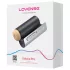 Lovense Solace Pro - appvezérelt lökő maszturbátor férfiaknak (fekete)