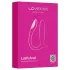 Lovense Lush Anal - app-vezérelt anál vibrátor, LED-es (pink)