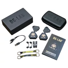   DG-LAB PawPrints - vezeték nélküli szenzorgomb (fekete) - 2 db