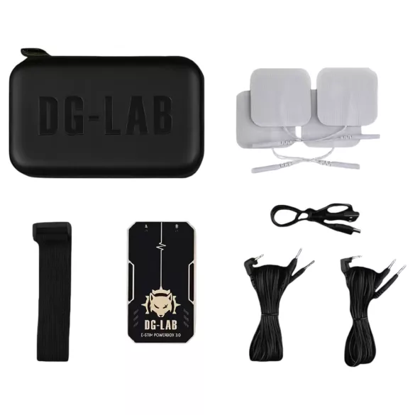 DG-LAB Coyote 3.0 - kétcsatornás elektrostimulációs vezérlő (fekete)