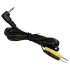DG-LAB - elektródakábel 2,5 mm-es jackről 2 mm-es tüskékre (fekete)